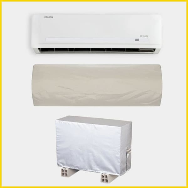 AC Cover-Split Unit Covers - Indoor + Outdoor Cover Waterproof Fabric-