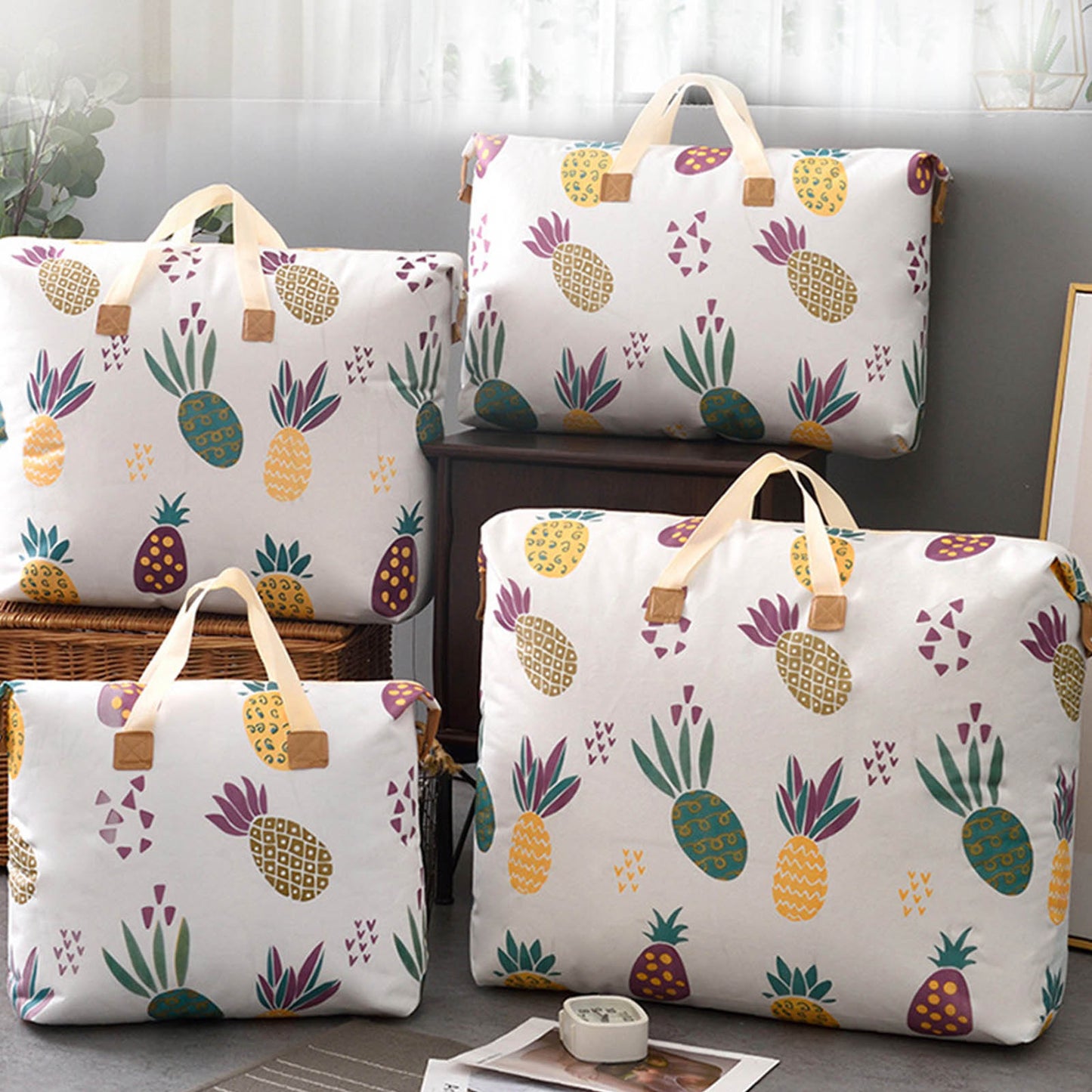 Large Capicity Storage Bag Foldable Storage Bucket