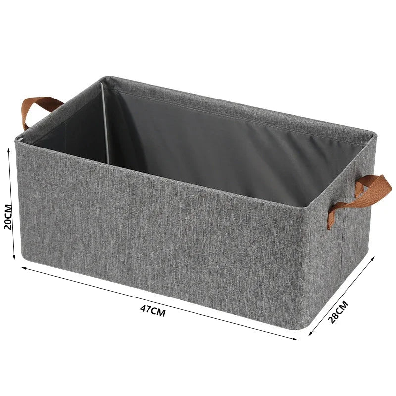 Foldable Clothes Organizer Storage Box for Wardrobe,Toys,Books,Shirts Organizer-Imported
