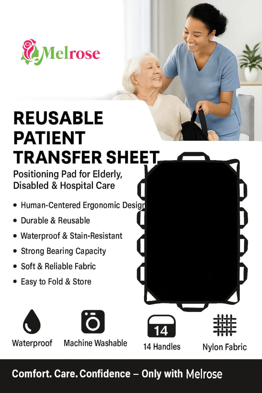 Multi-functional Patient Transfer Boards Belt - Sling