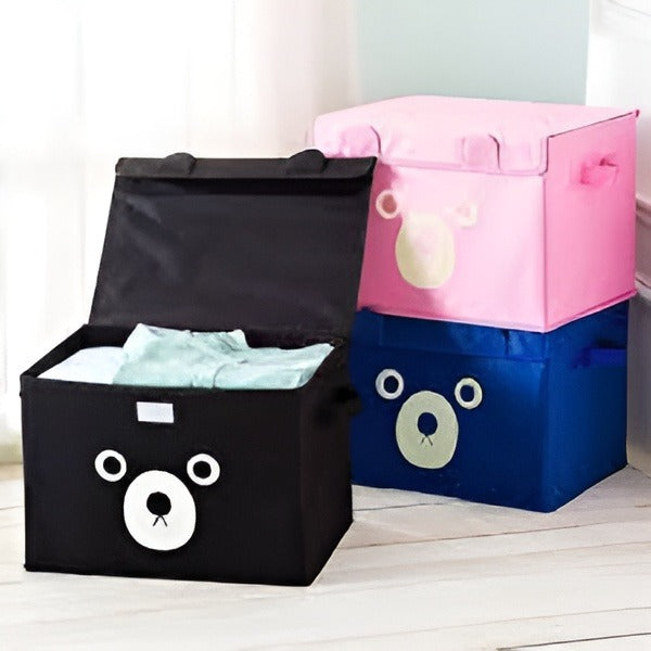 Folding Storage Basket Kid Toys Organizer Storage Bags