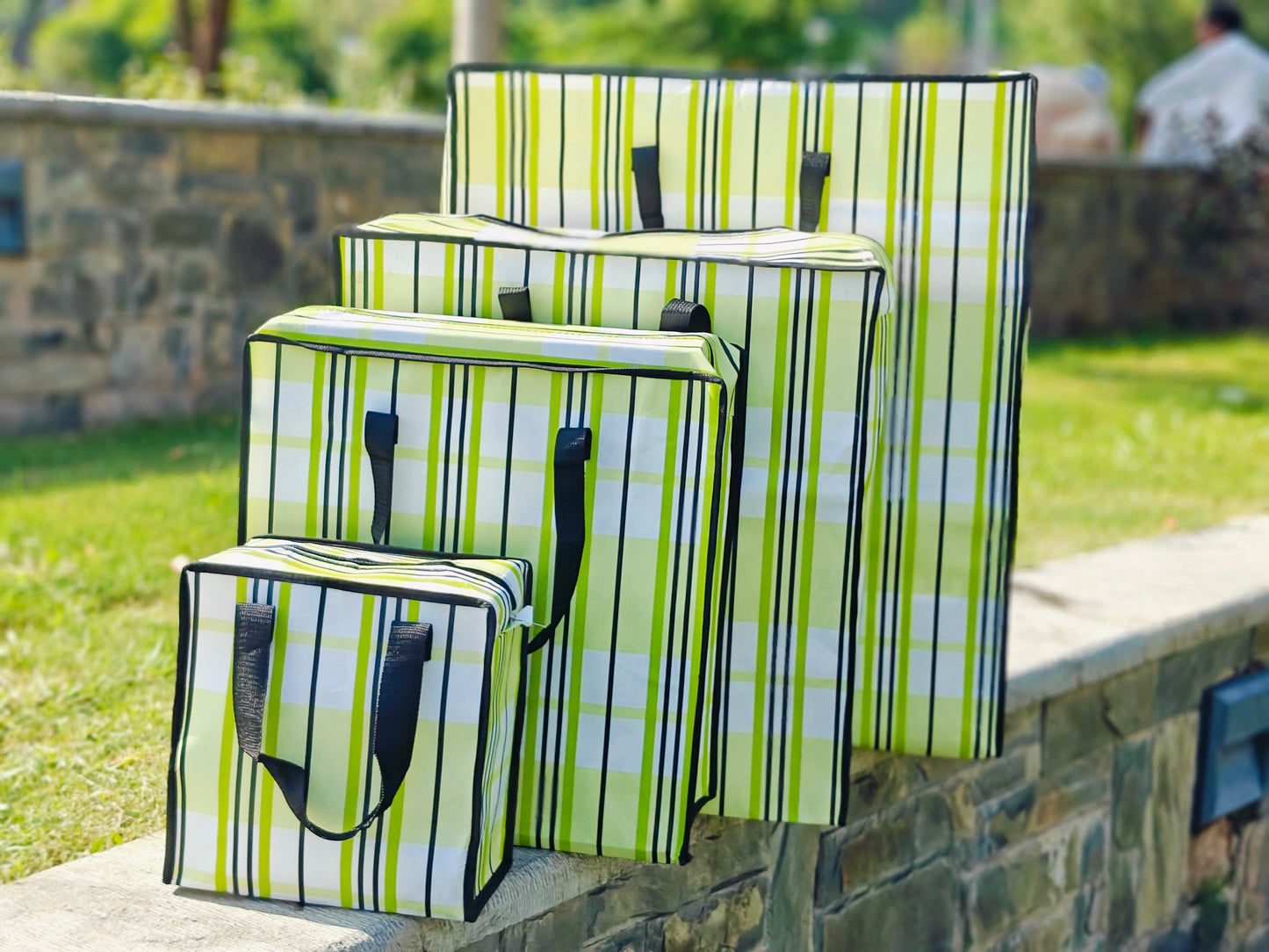 Laminated Storage Bags Organization Case
