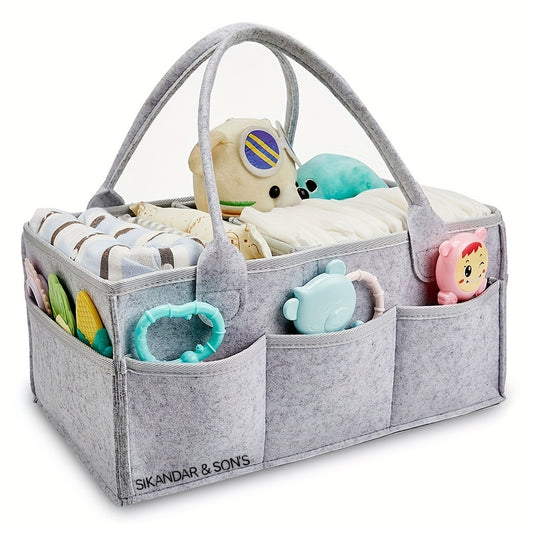Baby Diaper Caddy Organizer-Imported Large & Stylish